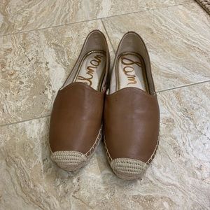 Brown Sam Edelman Kesia Espadrille Flat